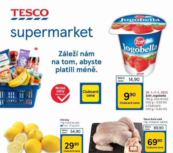 tesco - leták Supermarkety od 01.02.2023