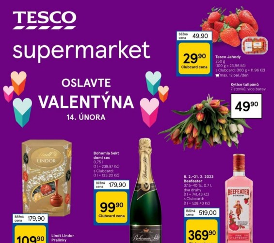 tesco - leták Tesco Supermarkety od 08.02.2023