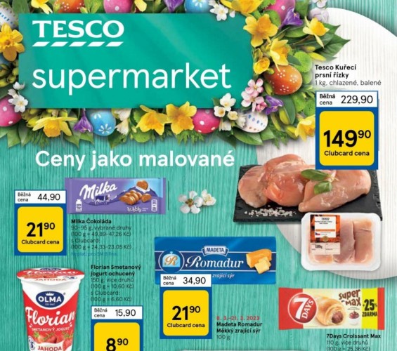 tesco - Leták Tesco Supermarkety od 08.03.2023